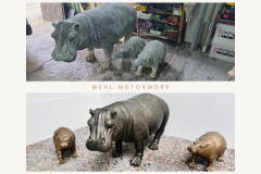 Beige and Blue Minimalist Beauty Skincare Before After Collage Instagram Post - Hippo Family Before After Restoration