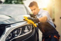 Car spray paint polishing detailing