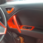 alfa romeo mito customized trim interior spray paint ferrari Rosso Scuderia red