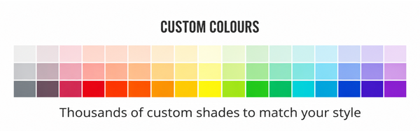 Custom colours
