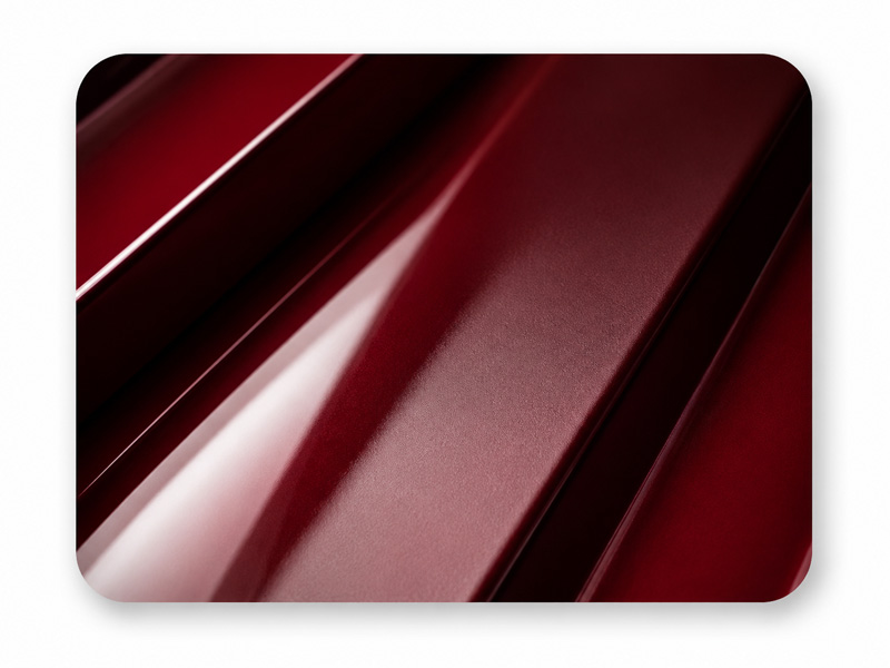 Glossy and matt finishing
