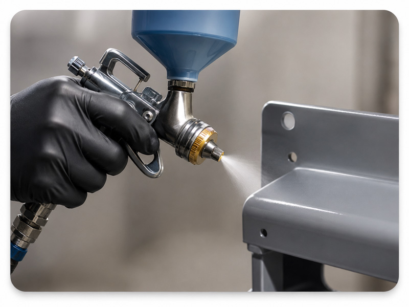 Solvent finishing